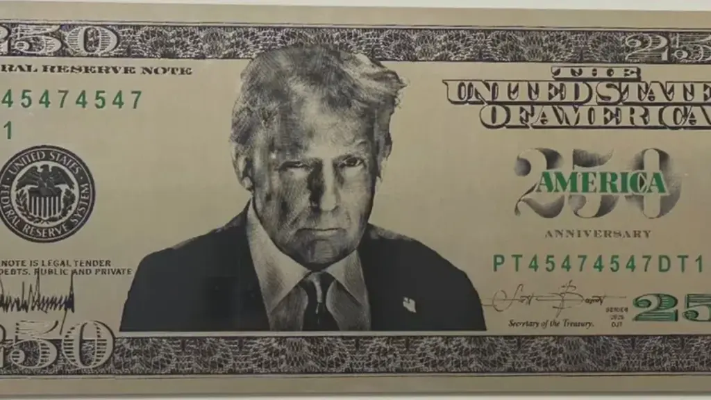 La proposta di Trump per la banconota da 250 dollari si scontra con una vecchia legge valutaria americana
